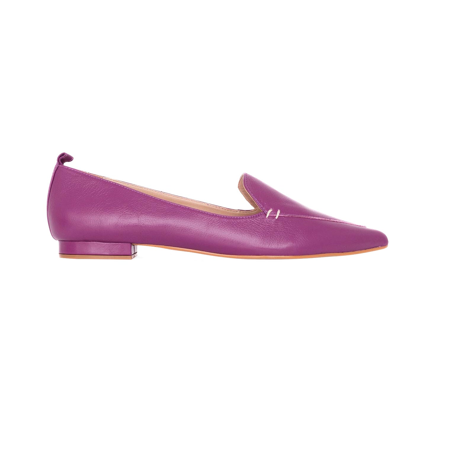Butia Leather Ballerinas Butia – Women’s Pointed-Toe Flat Shoes