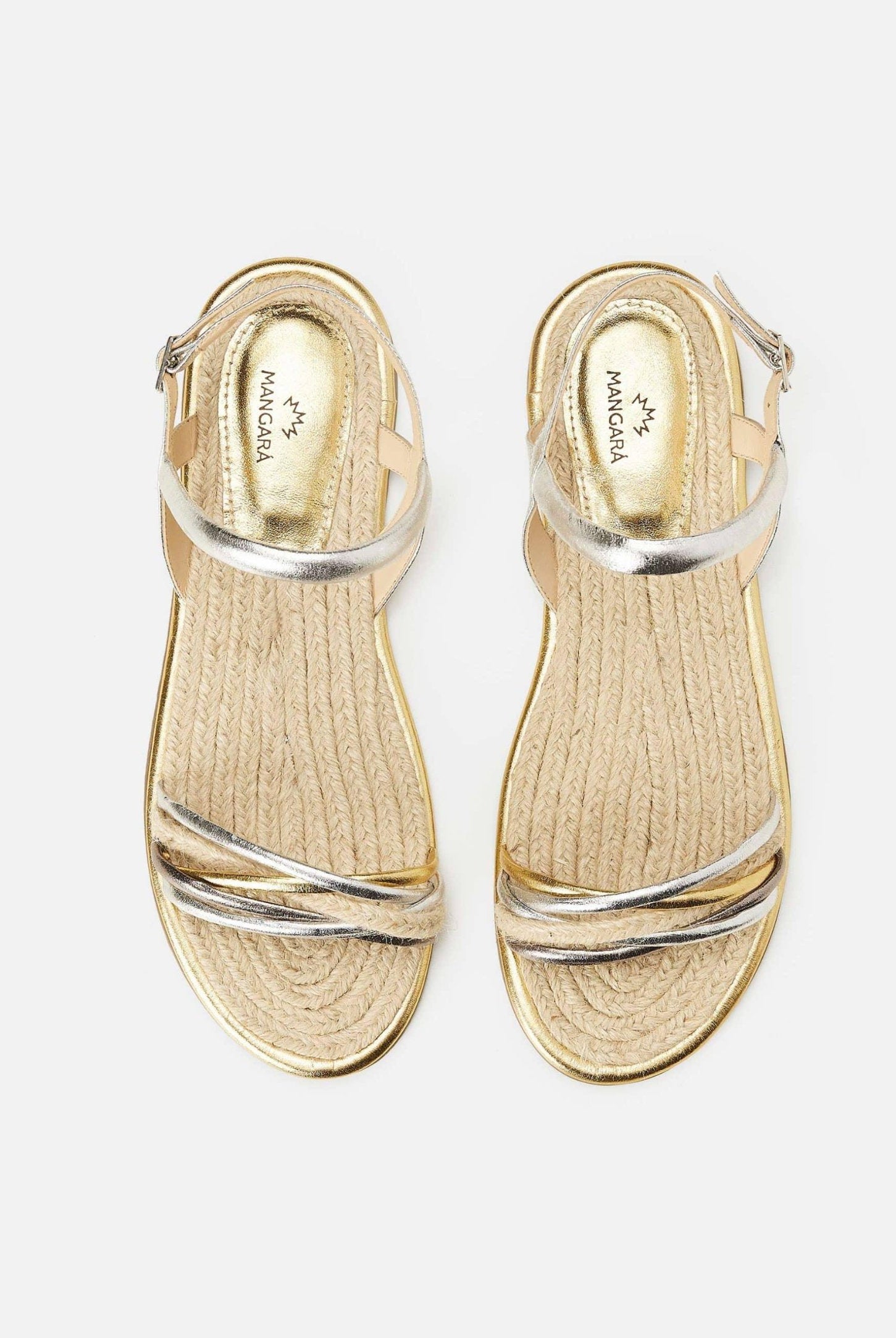 Mangará Albizia Women's Sandales Natural Raffia and Leather