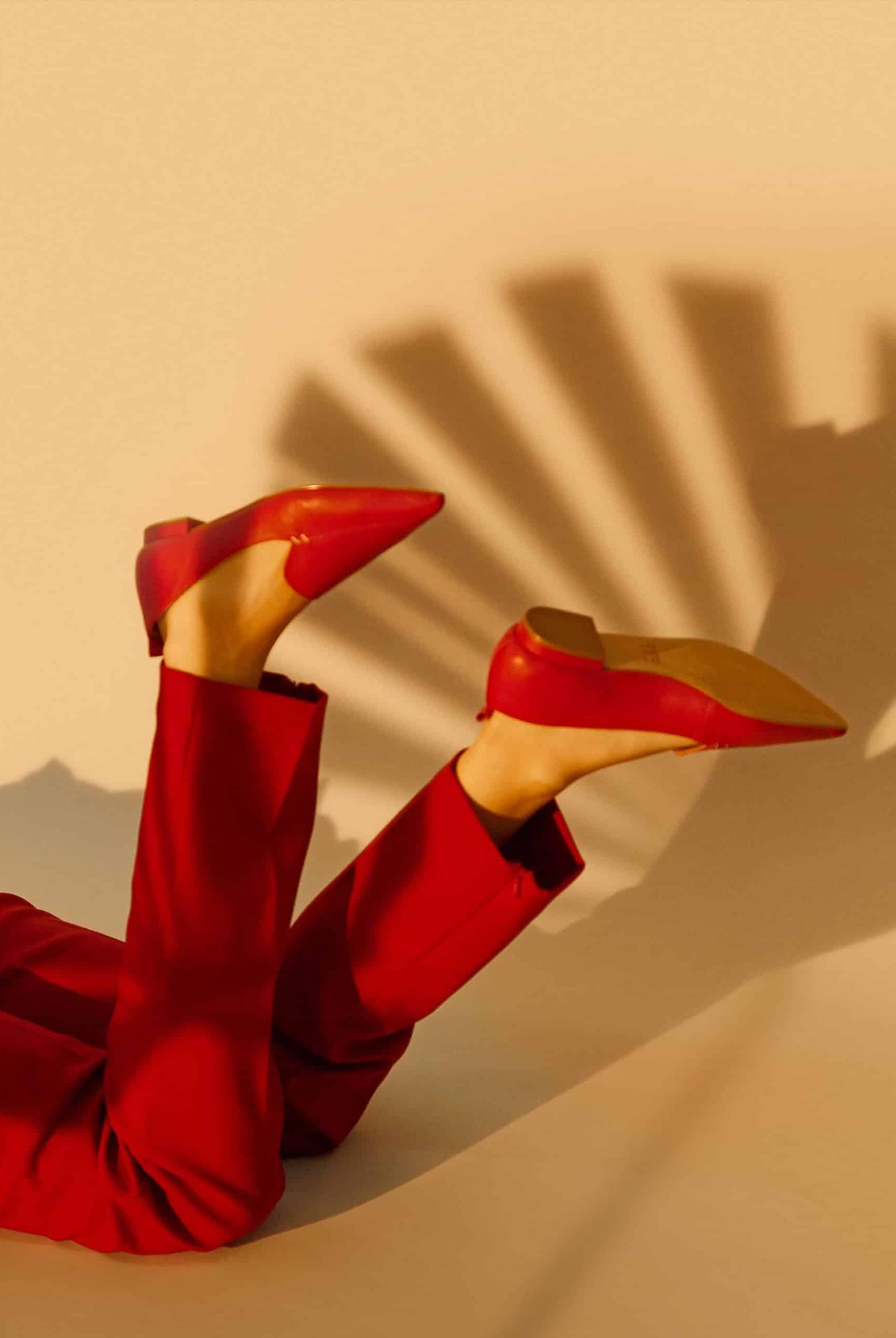 Mangará butia Women's ballerinas leather