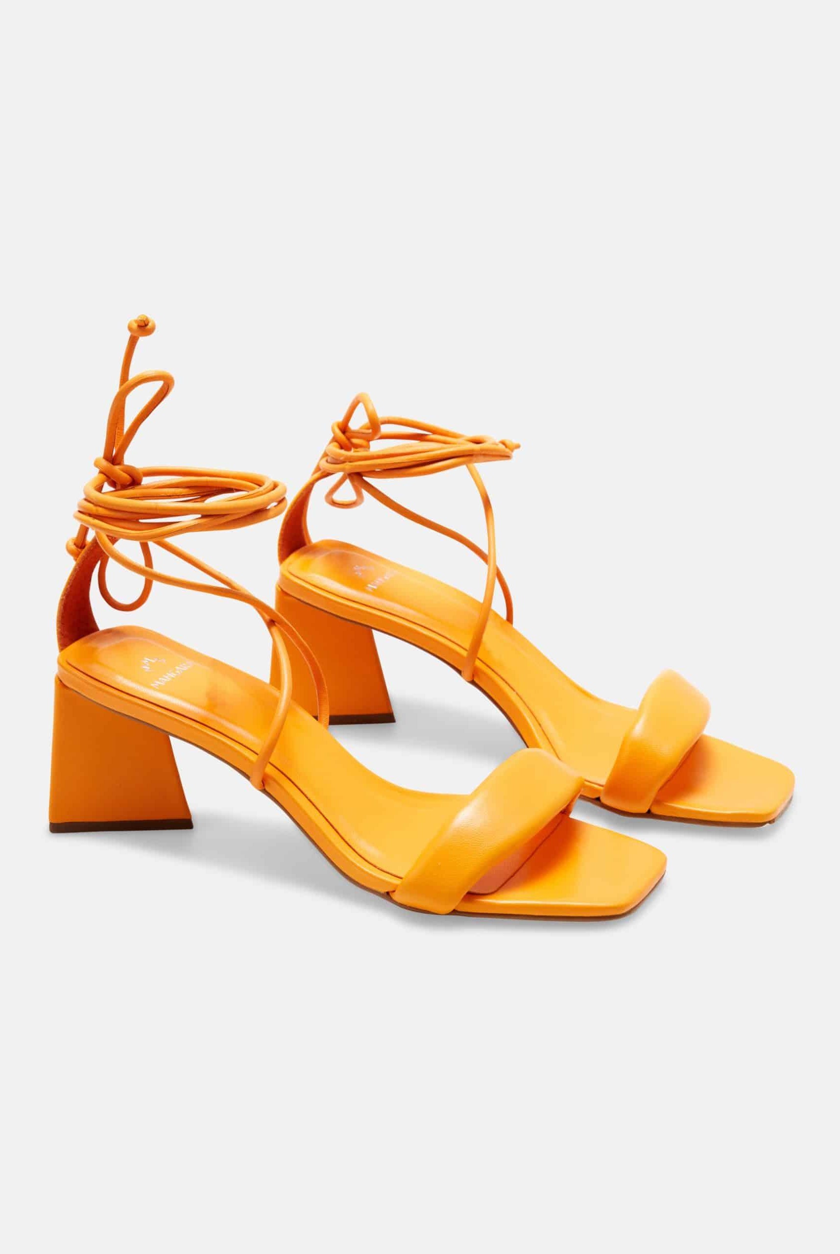 Mangará Caúna Women's Sandales Goat Leather - 6.5cm Block Heel