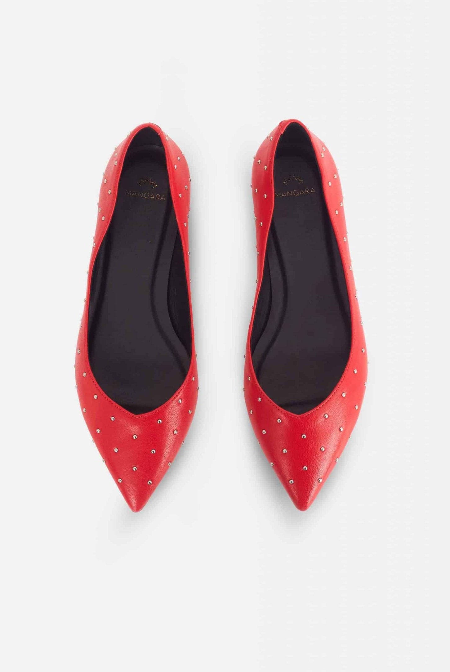 Mangará Hamelia Women's ballerinas leather - Black